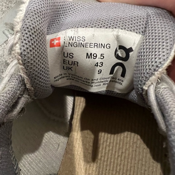 On cloud shoes - Picture 2 of 5